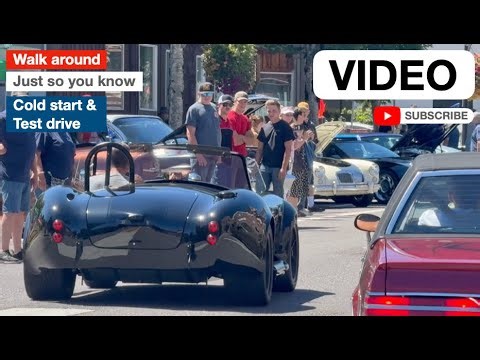 🔴 SOLD: 1965 Backdraft Racing Cobra Replica