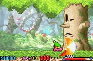Kirby Nightmare In Dream Land GIF – Kirby Nightmare In Dream Land Wispy Woods – GIFs entdecken und teilen
