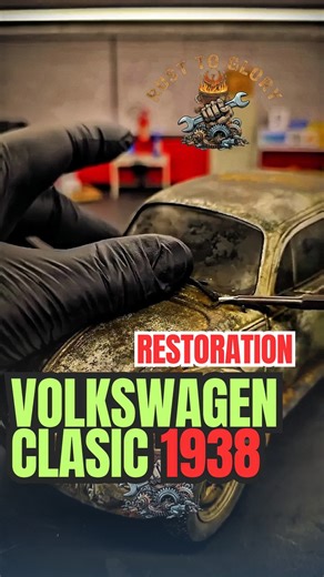 ASMR | Forgotten 1938 Volkswagen Beetle: The Most Satisfying Full Restoration! Rust to Glory: The Resurrection of a 1938 Legend! 🛠️✨ ​Body: > Witness the transformation of this iconic 1938 Volkswagen Beetle. Found in total disrepair and covered in decades of rust, we take it apart piece by piece to bring it back to its former glory. ​Every bolt, every panel, and every detail restored with passion. Turn up the volume for those satisfying restoration sounds! 🔊 ​Call to Action: > Would you drive 