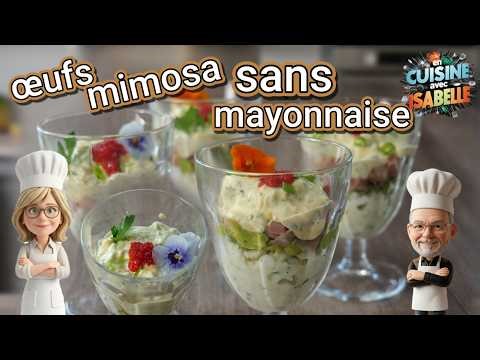 Mimosa Eggs without Mayonnaise: The ultra-light and delicious recipe! 🥚✨