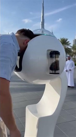 Dubai’s Future Auto-Trim Station 2090 😲🤖 | Smart AI Grooming Pod Concept ✂️ Ultra Modern Tech