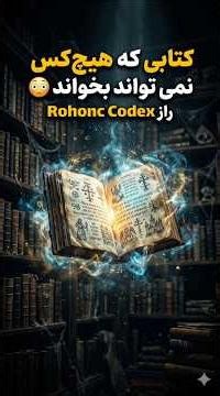 کتابی که هیچ‌کس نمی‌تواند بخواند! 😳 راز Rohonc Codex📝