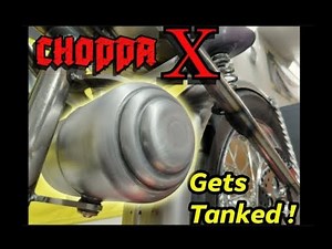 “Building the Cleanest Custom Tank for My Harley Chopper!”