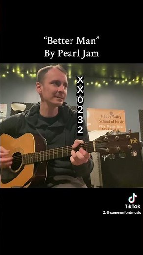 “Better Man” #guitarchords #pearljam #guitartutorial