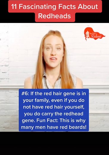 11 Fascinating Facts About Redheads