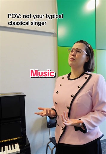 Classical singing… but not how you expect. I’ve never wanted to fit into just one box. I love taking tradition and giving it a modern heartbeat — mixing classical technique with cinematic emotion and pop storytelling. I’ll always be the artist who does things differently. And that’s where the magic lives. ✨ #classicalsinger #singingclass #musicstudent #singer #classicalvoice