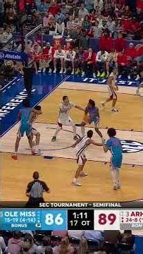 Arkansas survives OT to make SEC Championship (📍‪@ModeloUSA‬)