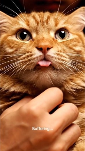 Bro really said "Buffering..." 💀 ​#CatMemes #Relatable #Shorts