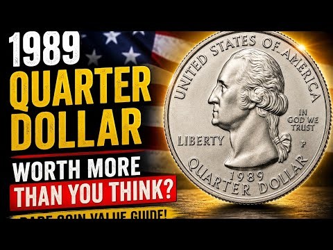 🪙 Most Valuable 1989 Quarter Dollar Coins You Need to Know About!
