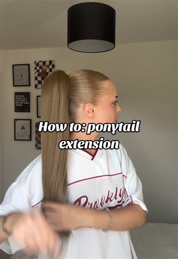 How to Put in a Ponytail Extension Easily