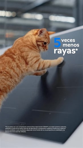 Balay Electrodomésticos on Instagram: "¡No te rayes, que no se raya! 😉 Nuevas placas de inducción negro mate de Balay: 👉 5 veces menos rayas* 👉 Sin huellas Tu placa nueva durante más tiempo 💙 *De acuerdo con una comparación entre la línea mate Schott CERAN®️ y el cristal cerámico estándar, realizada a través de pruebas internas de laboratorio: comparación subjetiva (mediciones objetivas no son posibles), cuyos resultados dependen de la fuente de luz, la perspectiva, la volatilidad y las tol