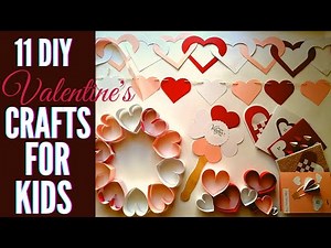 11 DIY Valentine’s Day Crafts for Kids