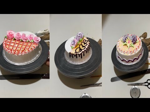 Beautiful Birthday Cake Decoration | Full Tutorial “