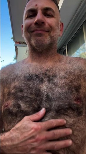 Hot Hairy chest bodybuilder