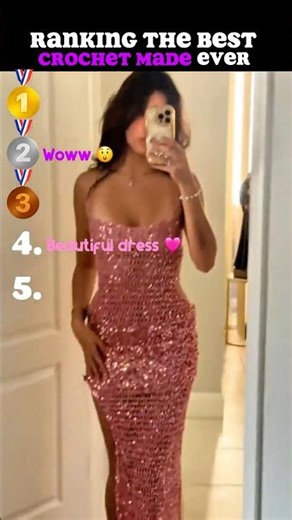 Ranking the BEST Crochet Creations! (part2)🧶 #shorts #crochet #diy #art