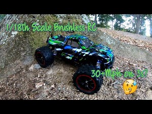 Budget RC! HAIBOXING 1/18 Scale Brushless RC Car 18859A 4WD Speed Run on 2s and 3s and Bash