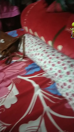 Animated Alien Character Rides Scooter in Bedroom