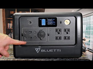 Bluetti EB70S 800W review, test, and overloading it.