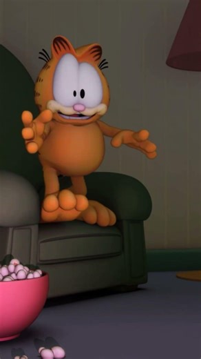 🤯The mirror traps Odie and Garfield 🤯 #shorts #Garfield #cartoon #animation #thegarfieldshow