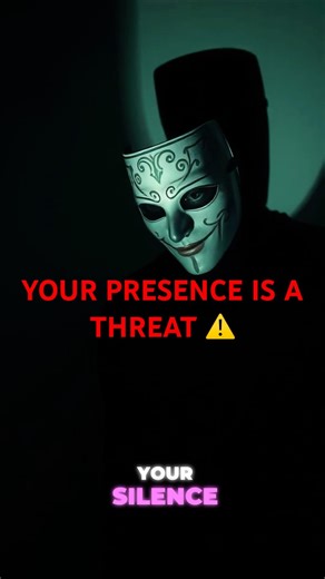 Why Your Presence Intimidates Them... ⚠️🌑 #psychology #mindset