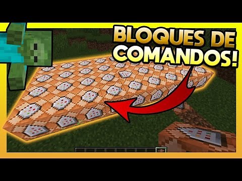 ✅COMO TENER EL BLOQUE DE COMANDOS EN MINECRAFT - COMO PONER