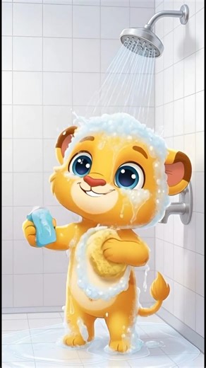 Fun Morning Adventures with Little Leo! 🦁✨ #Shorts#animation #funny