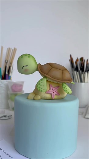90 Printable Sets of Templates for Cute Turtle Cake Toppers