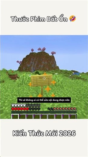 Kiến Thức Mới 2026 #shorts #minecraft