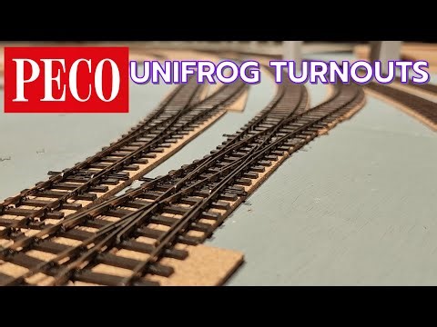 What is Peco UNIFROG turnouts and slips? | Rail EP24