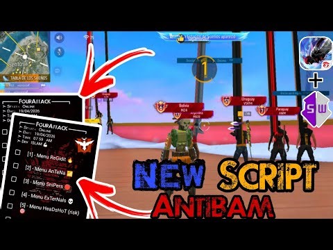 NUEVO SCRIPT HACK PARA FREE FIRE 1.1XX.X // AIMLOCK// ANTENA HAND//AIMBOT AWM//BYPASS