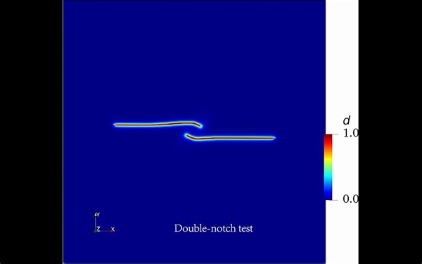 AsFem-相场法 phase field 模拟经典断裂算例