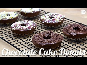 Baked Chocolate Donuts - Recipe [Delicious Food Adventures]
