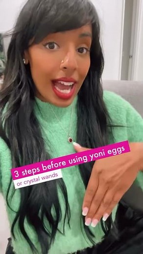 3 Steps before using the Yoni Egg or Crystal Wand.