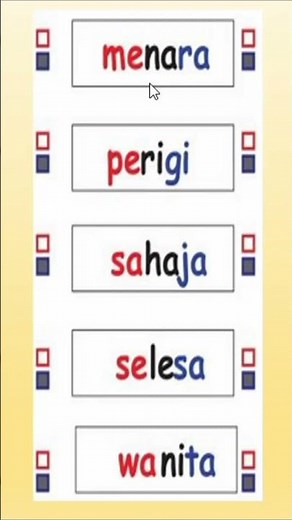 Learn to Read Three-Syllable Words for Kindergarten Kids #shorts #reading
