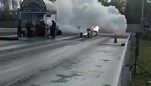 Chicago Rush jet car pushing 283 MPH at last weekend's CIR Super Chevy Show | Cordova Dragway