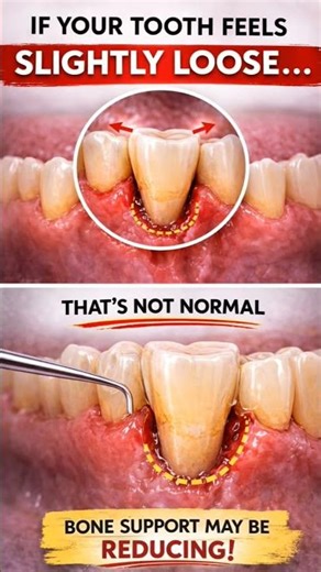 Tooth Moving Slightly? Watch This Now 🚨