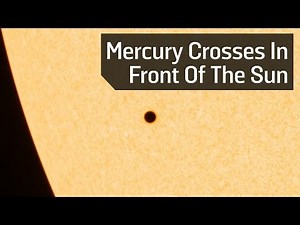 Mercury Crosses In Front Of The Sun