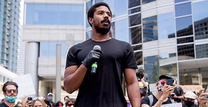 Michael B. Jordan Calls on Execs to ‘Commit to Black Hiring’ in Passionate Speech at BLM March