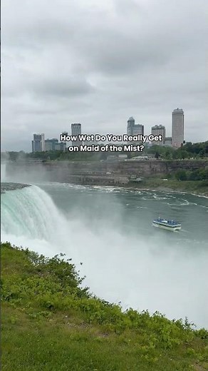 How Wet Do You Get on Maid of the Mist⁉️| Niagara Falls New York 2026