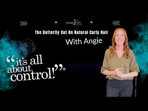 Butterfly Cut On Natural Curly Hair