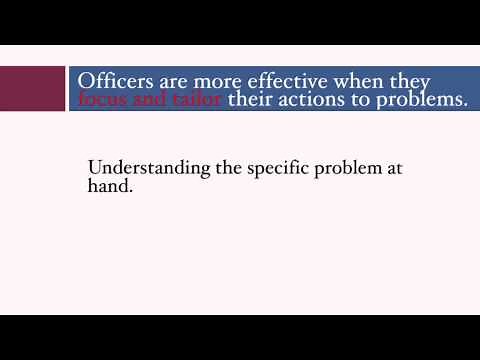 Module 2: Evidence-Based Policing REVIEWING THE EVIDENCE