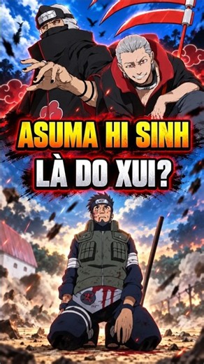 Did Asuma die just because of bad luck? #naruto
