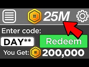 Enter This Code For FREE ROBUX in Roblox.. (2026)