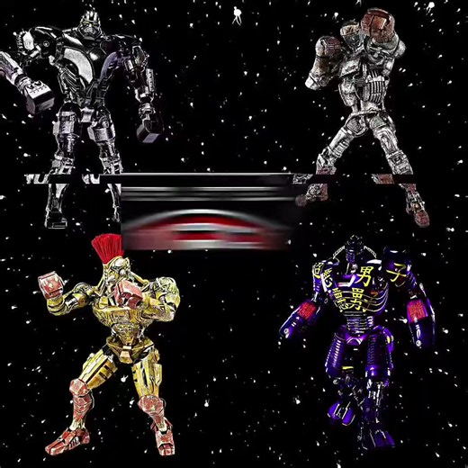 Real Steel Robot Edits: Noisy Boy, Atom, Zeus, Midas