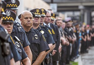 'A phenomenal person, a true guardian': Colleagues remember slain Officer Calvin Hall
