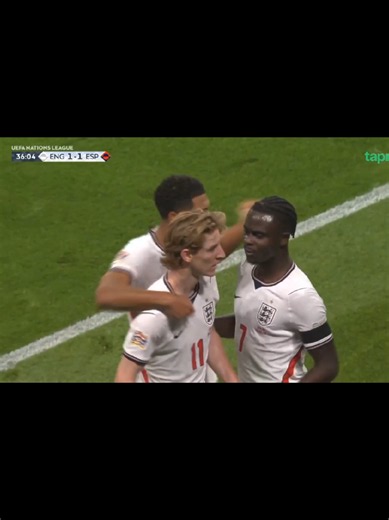 Spain VS England today's match highlights 🔥🔥🔥 || England First goal in today's match || England score goal against Spain || Second goal of match || UEFA NATION LEAUGE 2026 || #SpainVSEngland #footballhighlights🎥⚽ #matchday #trending #fyp