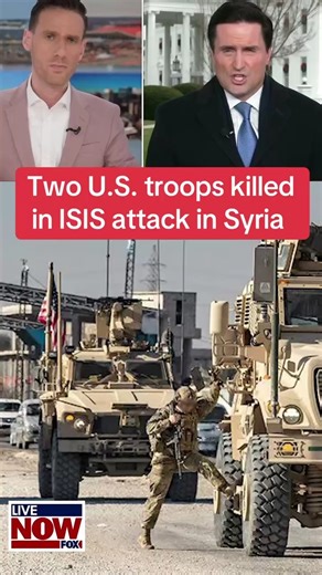 LiveNOW from FOX on Instagram: "Two US Army soldiers and an interpreter are dead and several others wounded after an ambush attack in Syria. FOX's Lucas Tomlinson joined LiveNOW's Josh Breslow with the latest on the breaking developments."