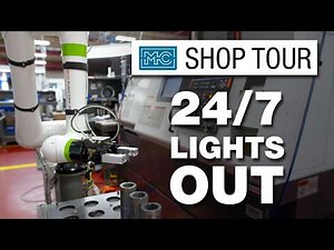Inside a Next-Gen Aerospace Machine Shop Running 24/7 Lights-Out | Shop Tour