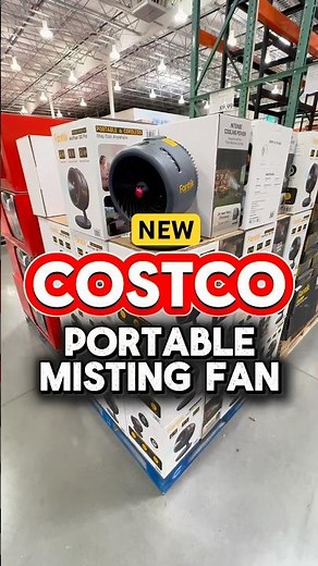 New Costco Summer Find 💦☀️ Fanttik Portable Misting Fan!#costcofind #mistingfan