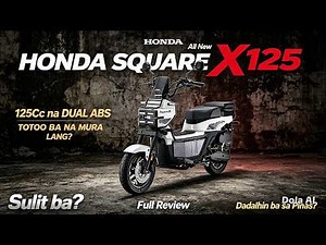 HONDA SQUARE X125 WALK AROUND REVIEW, LOOKS, SPECS & FEATURES, SRP | DUDE YMARTV